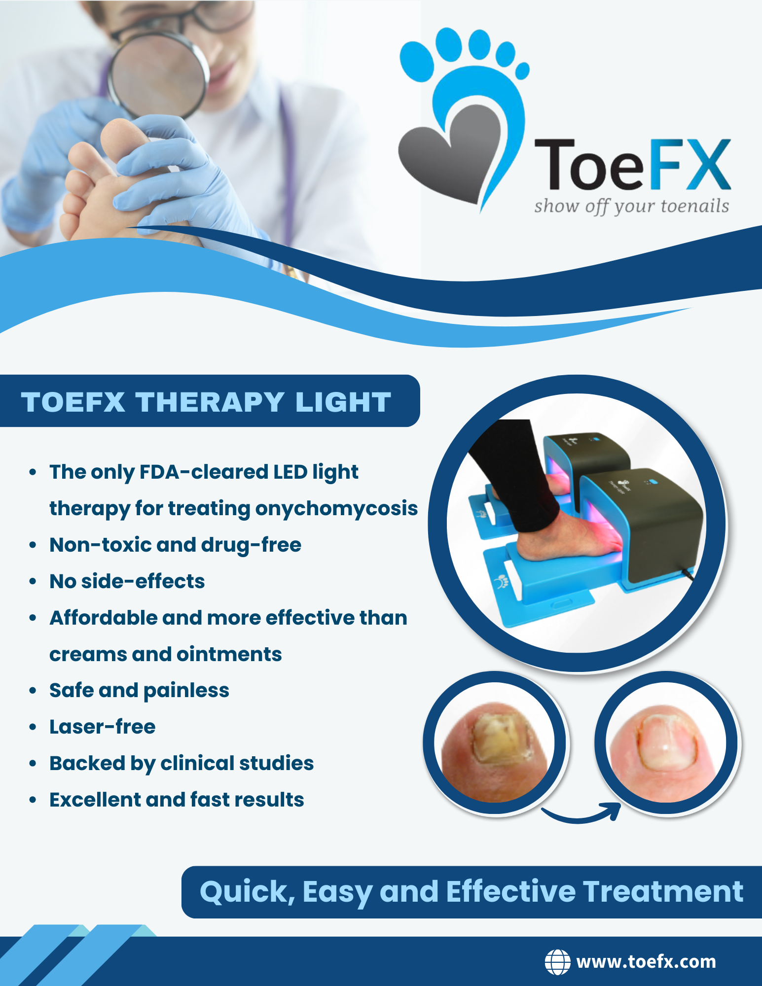 ToeFX Therapy Light